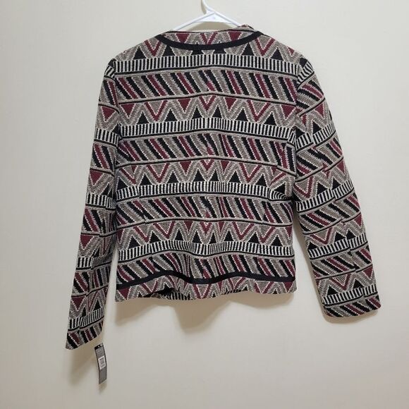 Tahari Tweed Jacket Blazer Size 8 Women Multicolor - Picture 3 of 7